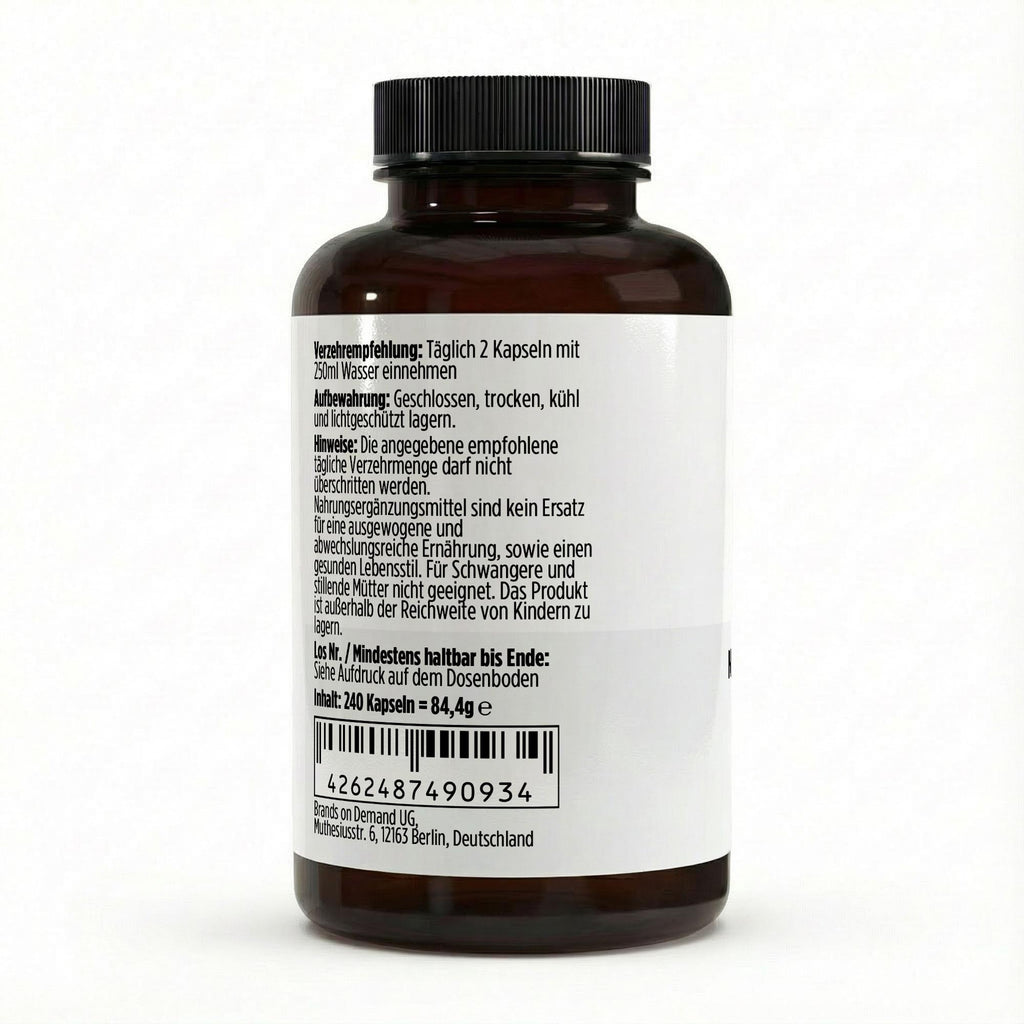 Mönchspfeffer - 240 vegane Kapseln