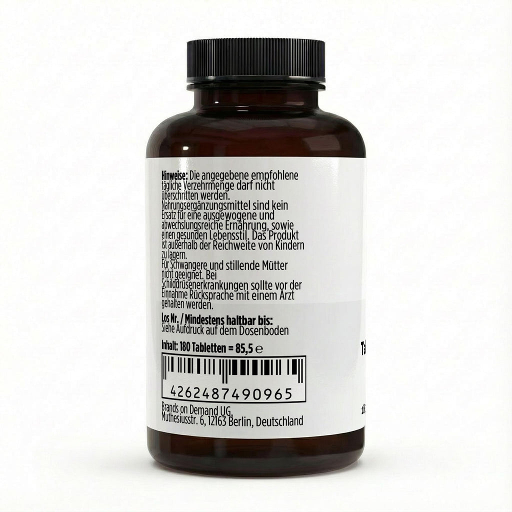 Jod - 180 vegane Tabletten