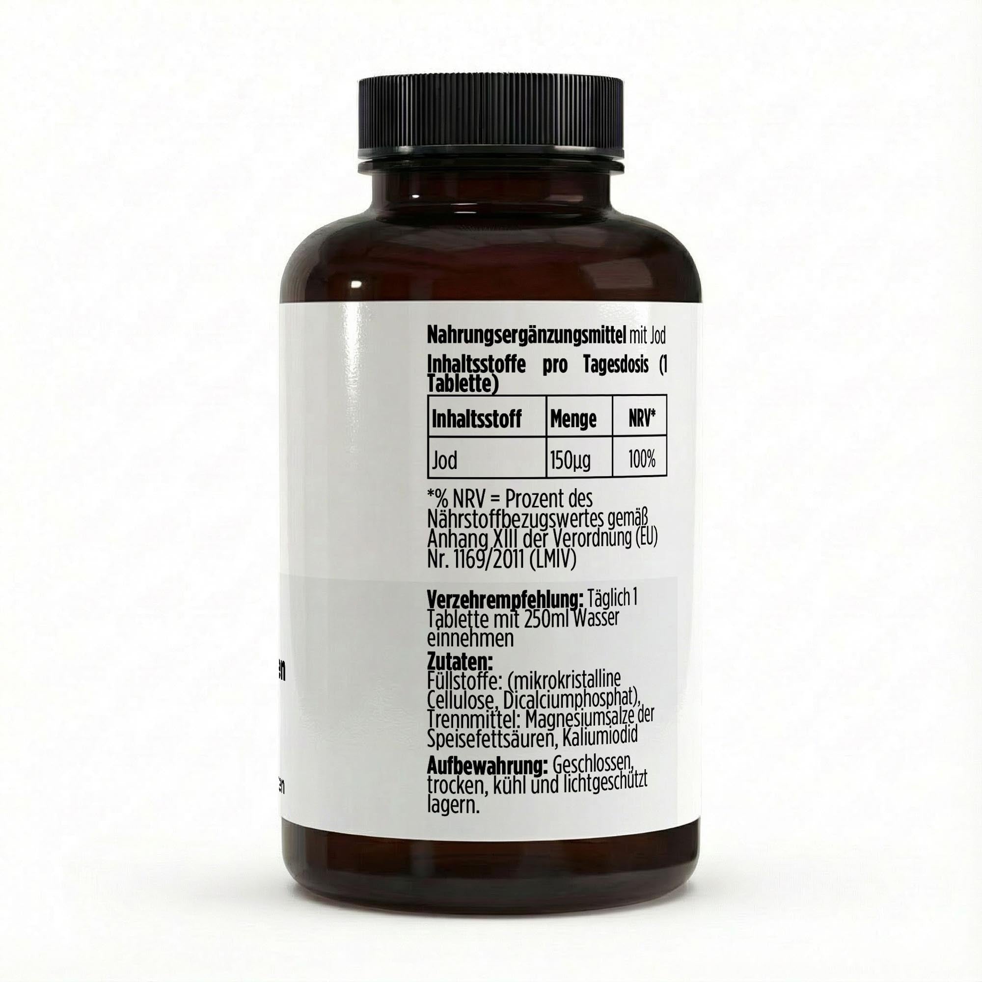 Jod - 180 vegane Tabletten